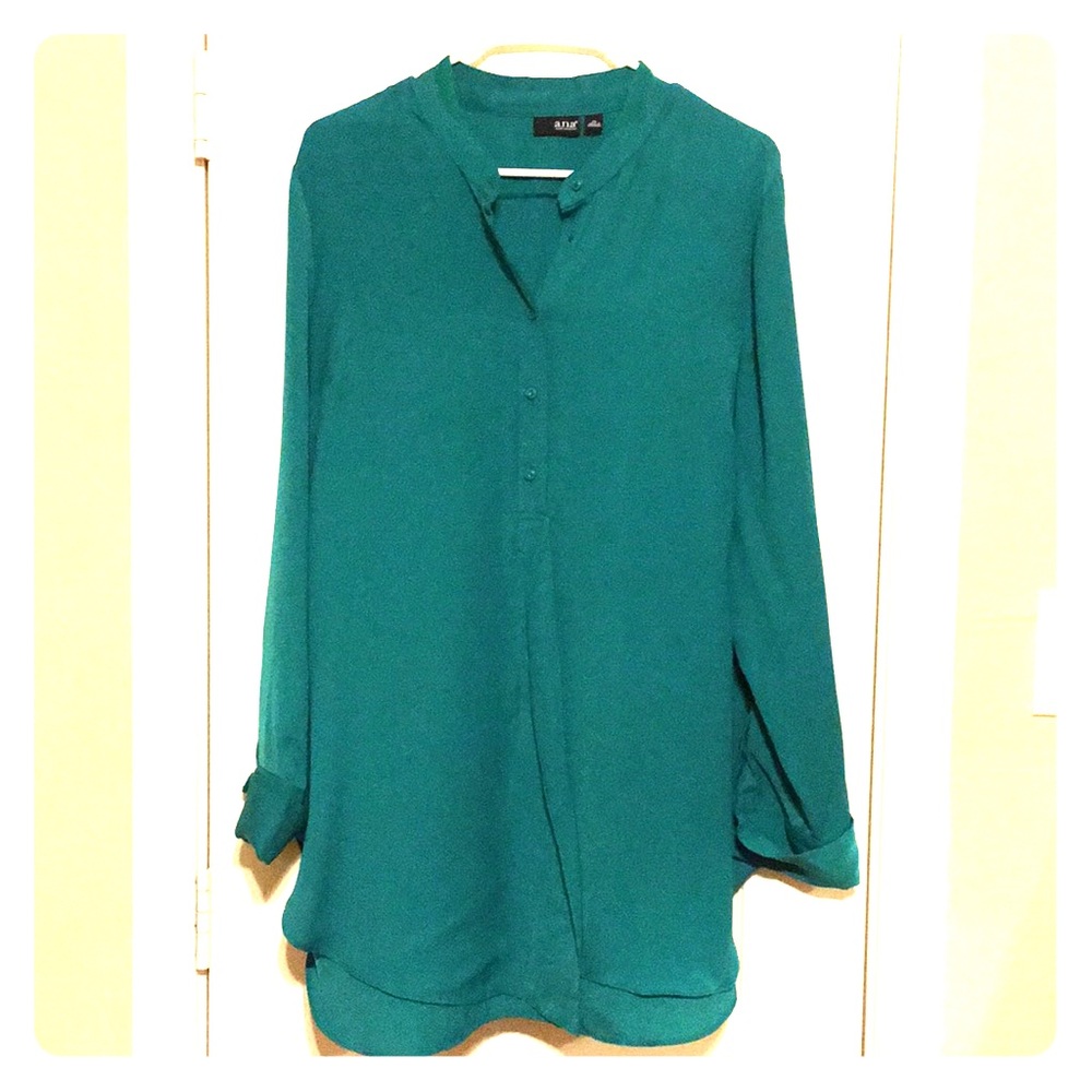 Long sleeve Polyester blouse